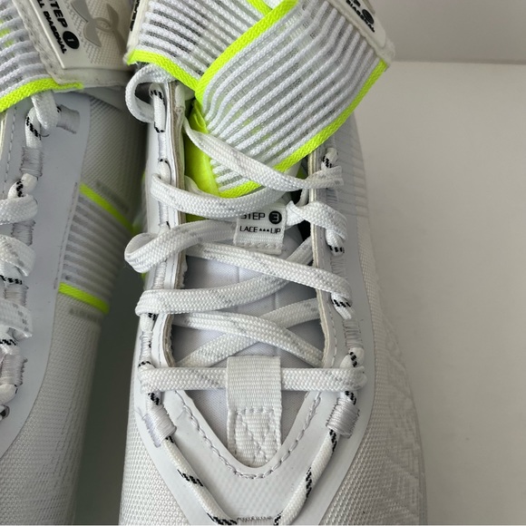 Under Armour Men's Highlight MC White/Silver Football Cleats Size 11 NWOB - Picture 13 of 13